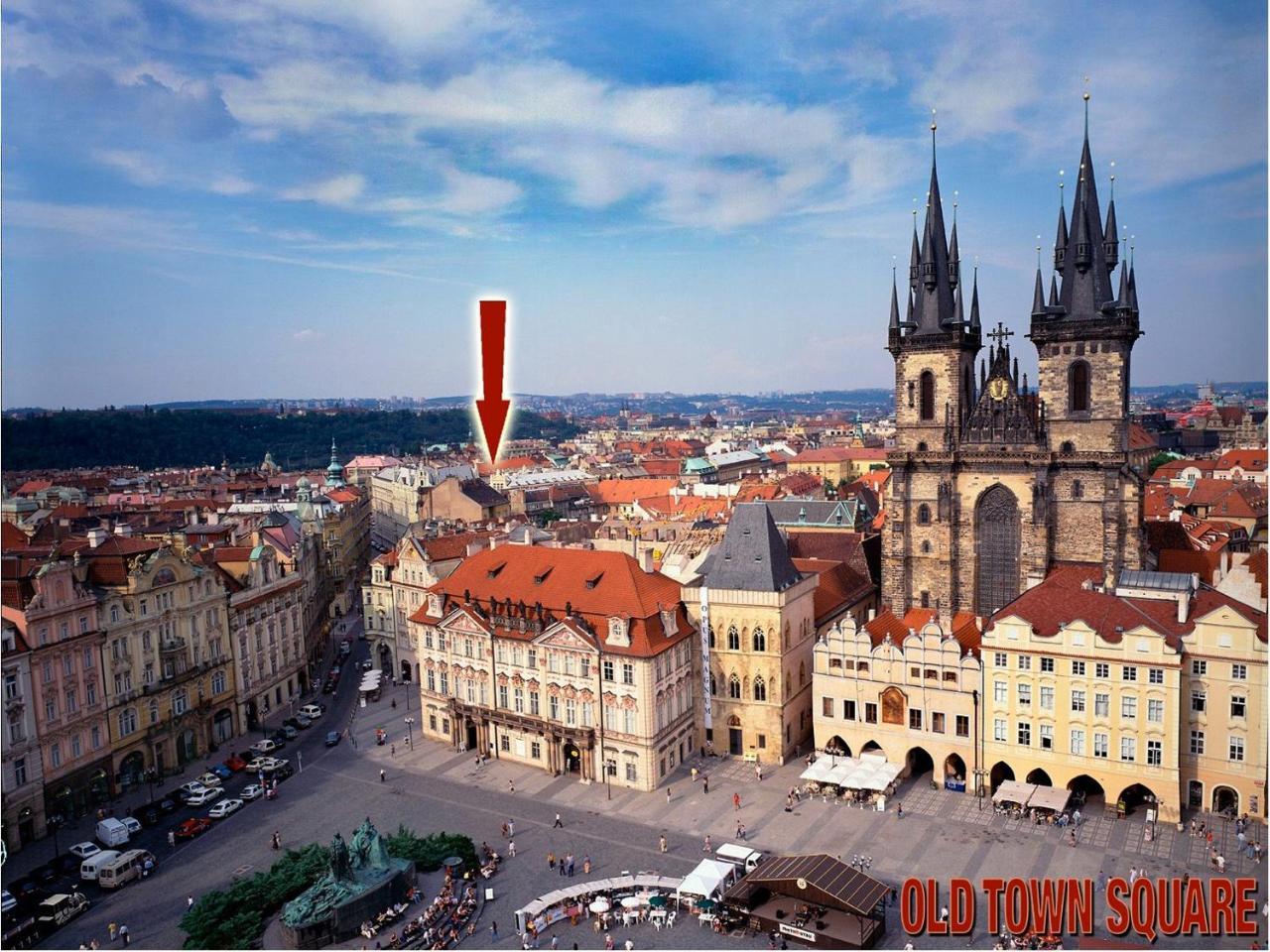 Lejlighed Spacious Elegance In The Heart Of Old Town Prag