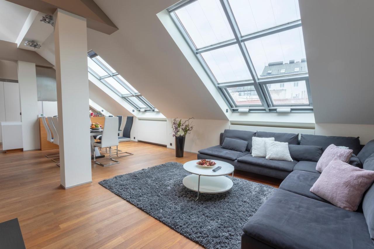 Luxury Duplex With Terrace Lägenhet Prag