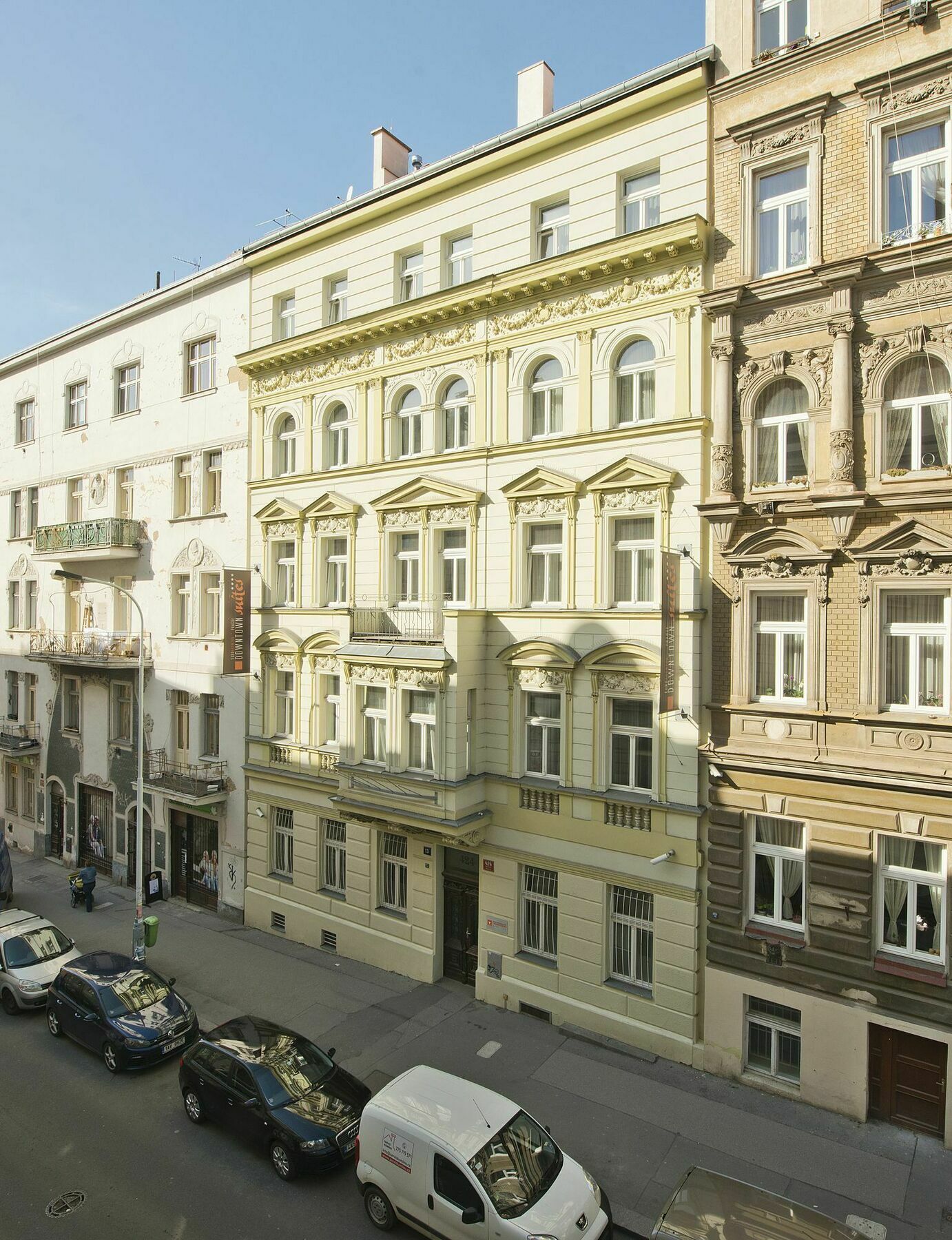 Lägenhetshotell Downtown Kodanska Prag