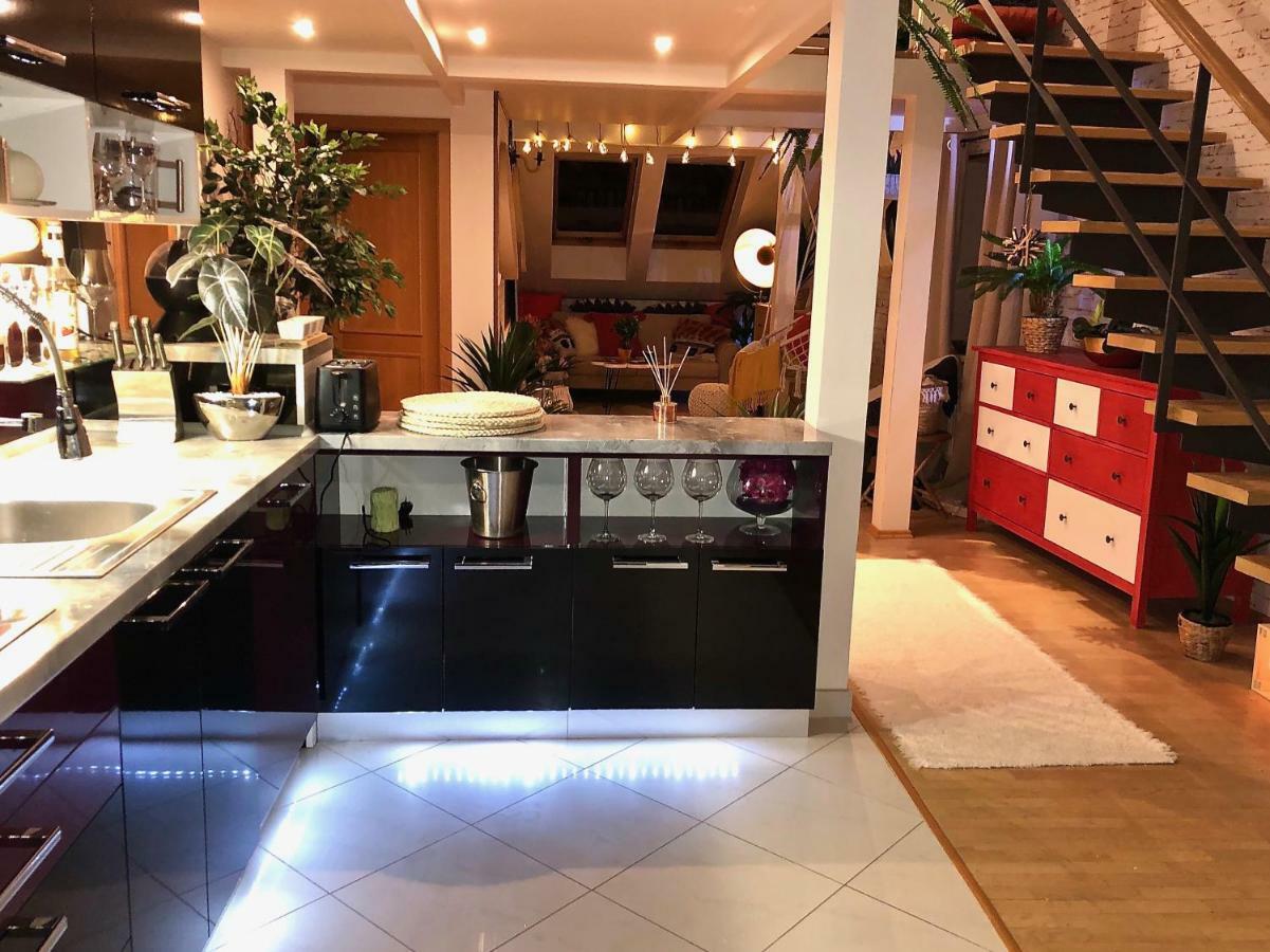 Duplex With Quite Terrace On Wenceslas Sq. Prague