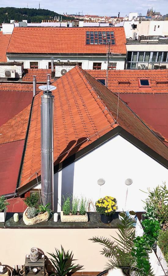 Duplex With Quite Terrace On Wenceslas Sq. Apartment *