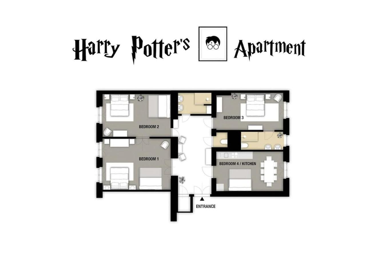 Harry Potter's In Center Apartment *