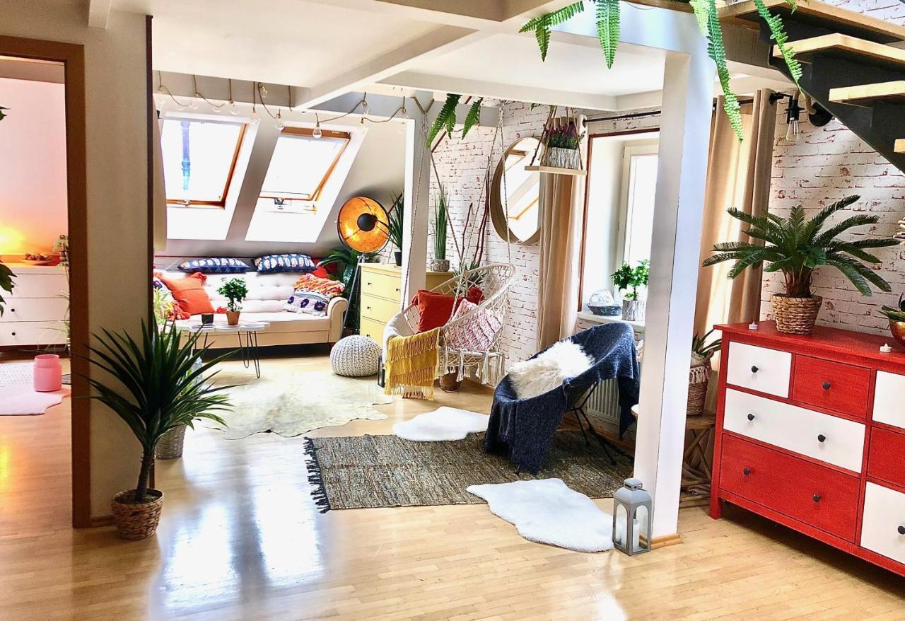 Apartment Duplex With Quite Terrace On Wenceslas Sq.