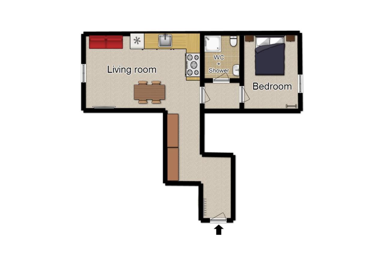 Lejlighed Modern Charvatova *