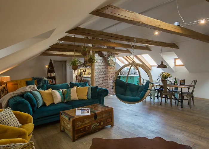 Gigantic Boho Chic 3 Bedroom 3 Bathroom Loft With Hanging Chair