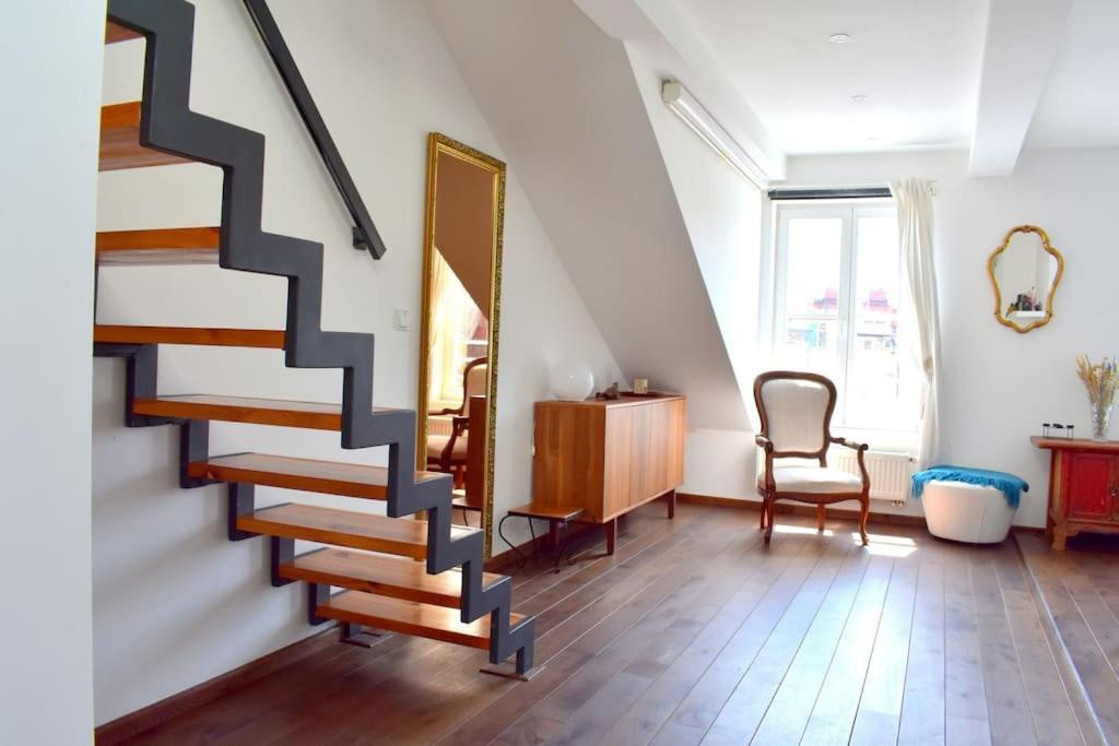 Lux Duplex Rooftop Loft With An Amazing Terrace & Cinema Apartmán