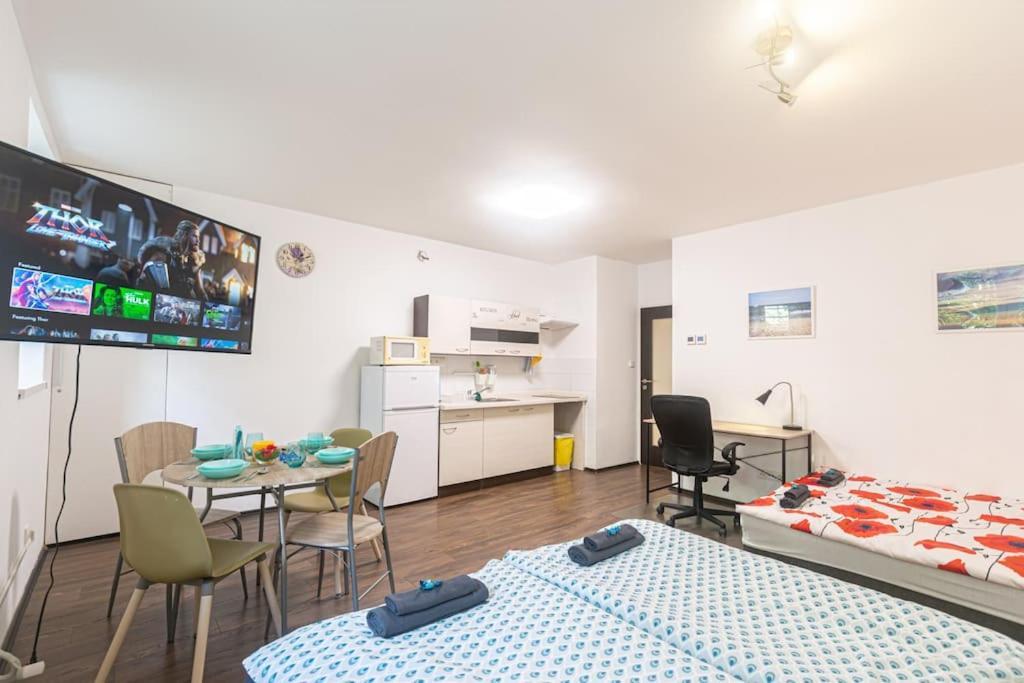 Cozy Basement Flat, Skyshowtime, 3 Minutes To Center Praha
