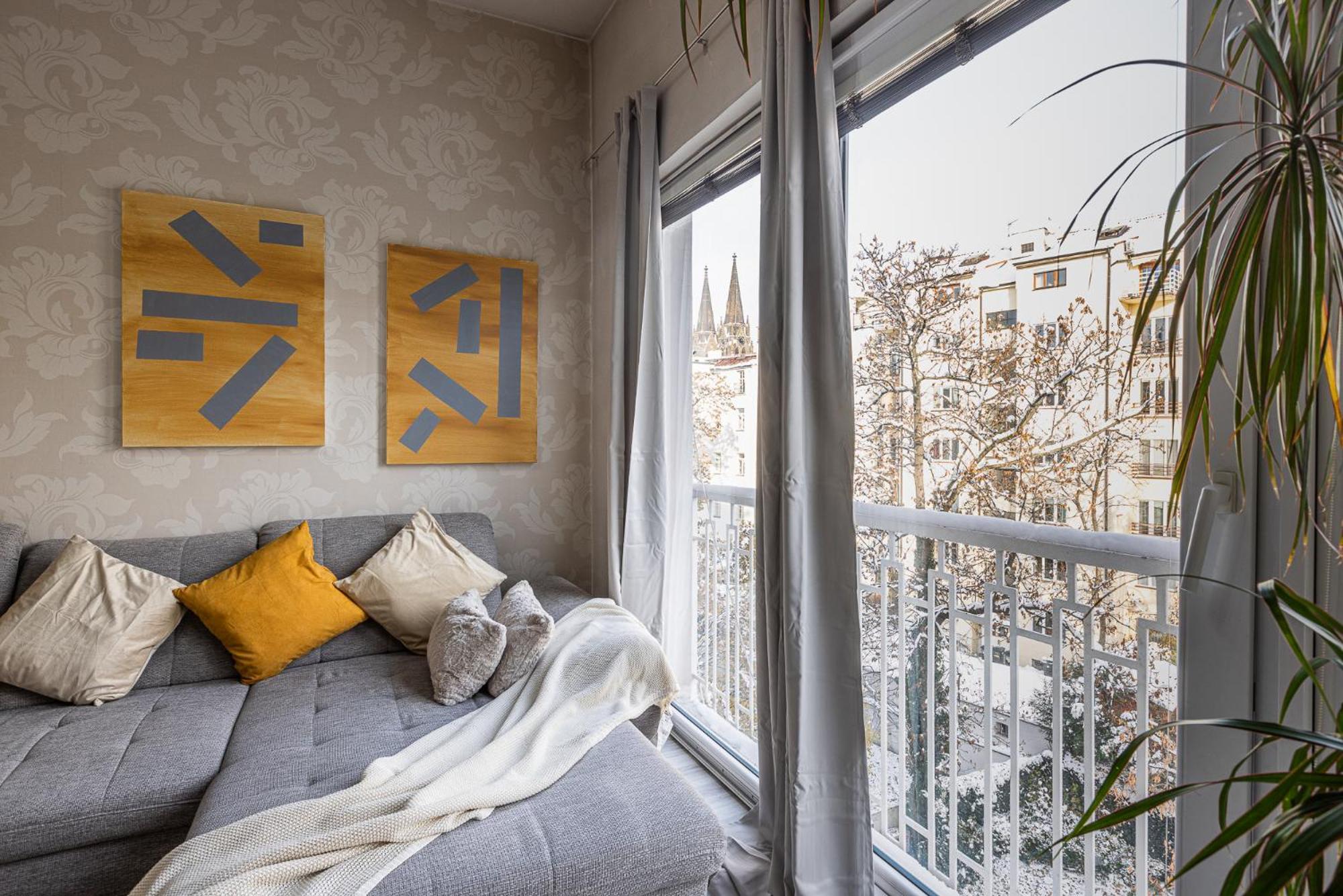 Big 2bds - Belgicka Apartmán Praha