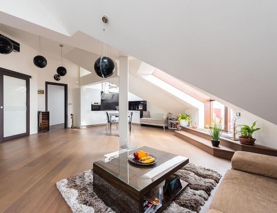 Luxusni S Terasou A Garazi Apartment Prag