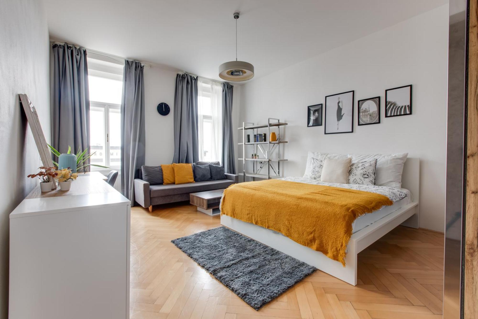Stylish Quiet 2bds Flat Letna Park - U14 Apartment Prague