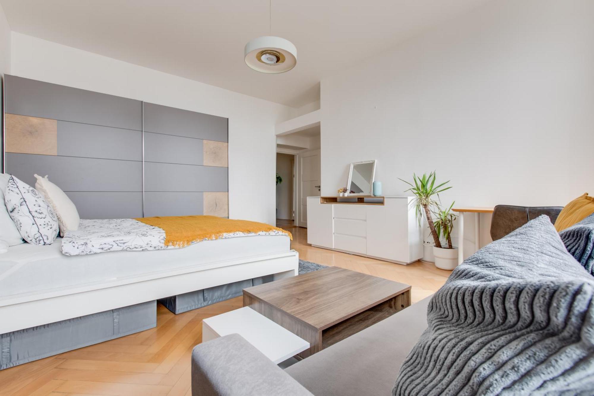 Lägenhet Stylish Quiet 2bds Flat Letna Park - U14