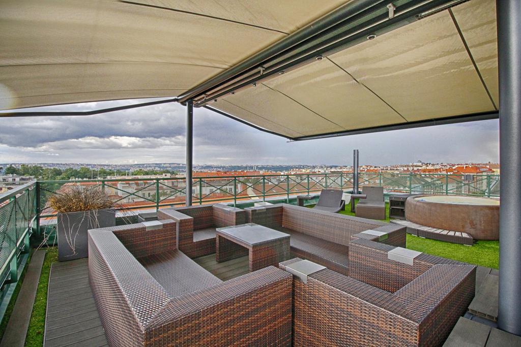 Panoramic With Roof Terrace With Jacuzzi Lägenhet