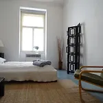Garden Apartment On Art Nouveau Street In Central Prague