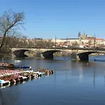 The Dancing House Residence, Two Bedroom Apartment With Balcony Near River!