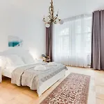 The Dancing House Residence, Two Bedroom Apartment With Balcony Near River!