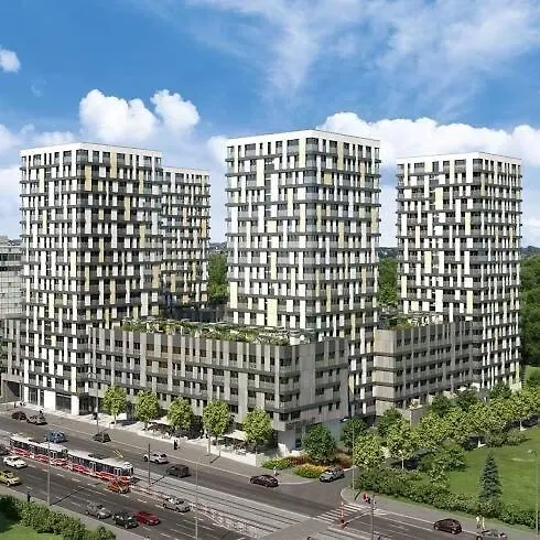 Residence Garden Tower - 8 Min Do Centra, Garaz