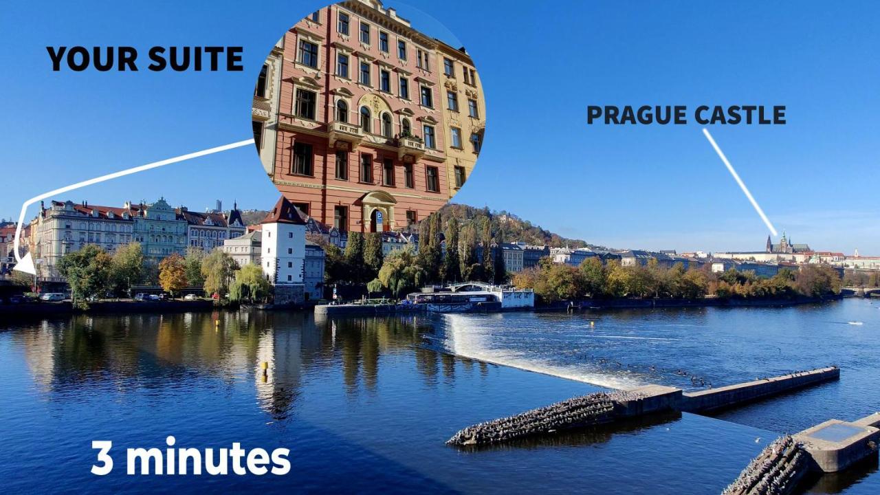 Apartment Balcony King 12 Min From Charles Bridge Prag