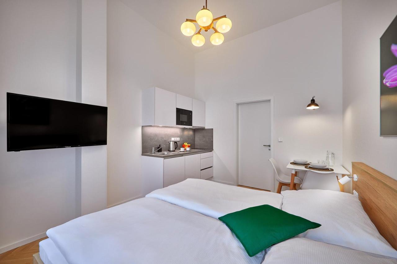 Lägenhetshotell Downtown Rubesova Prag
