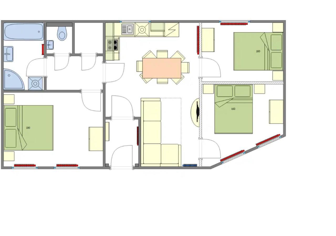 National Museum 3bdr Golden Stork Spot Apartmán