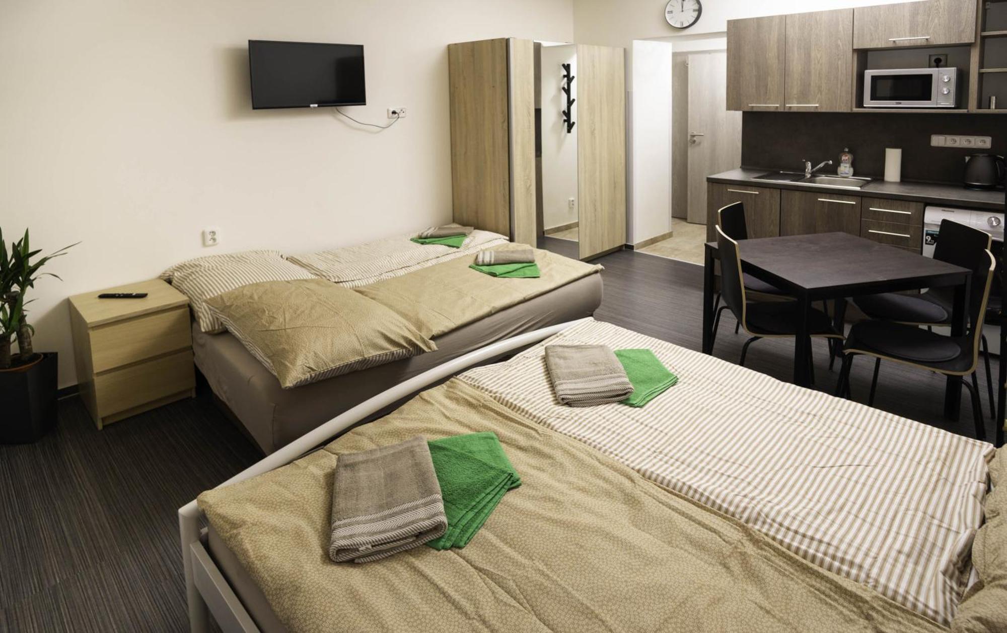 Flying Bed Close To Castle And Airport Apartmán Praha