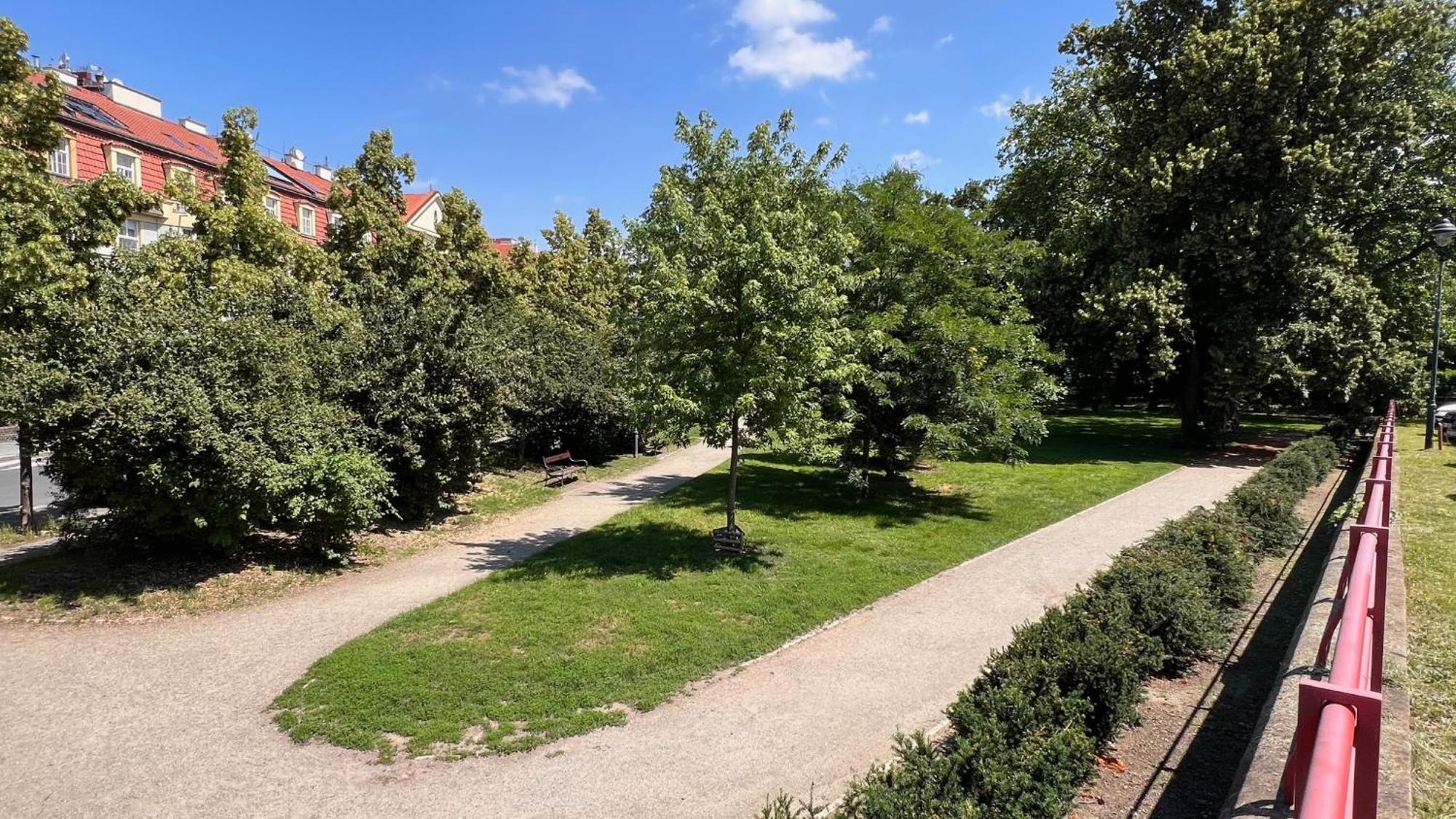 Castle Garden Lägenhet Prag