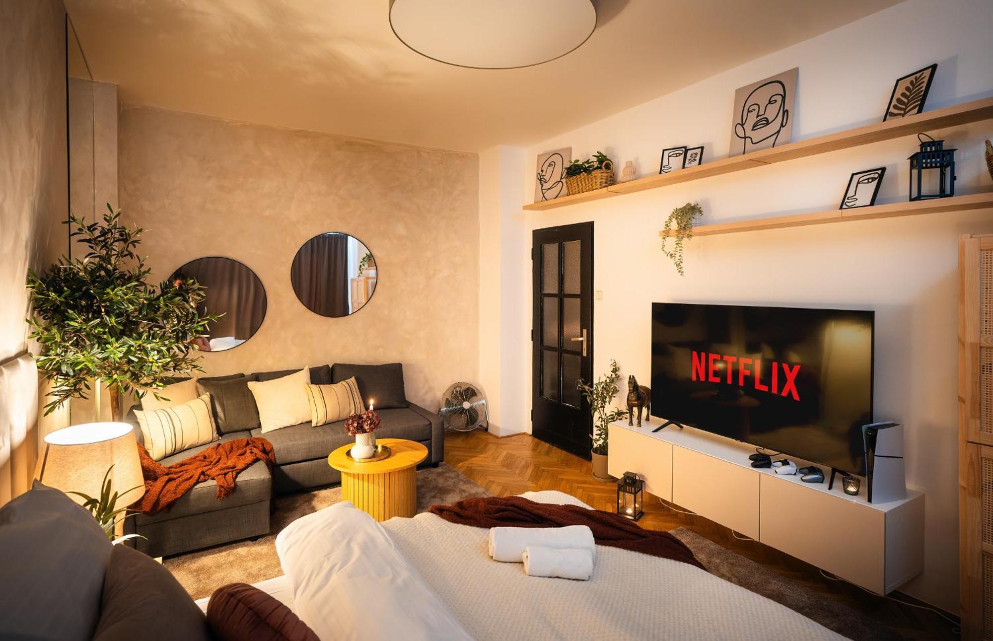 Apartment 2br 1,5bath Chic Near Wenceslas Square Prag