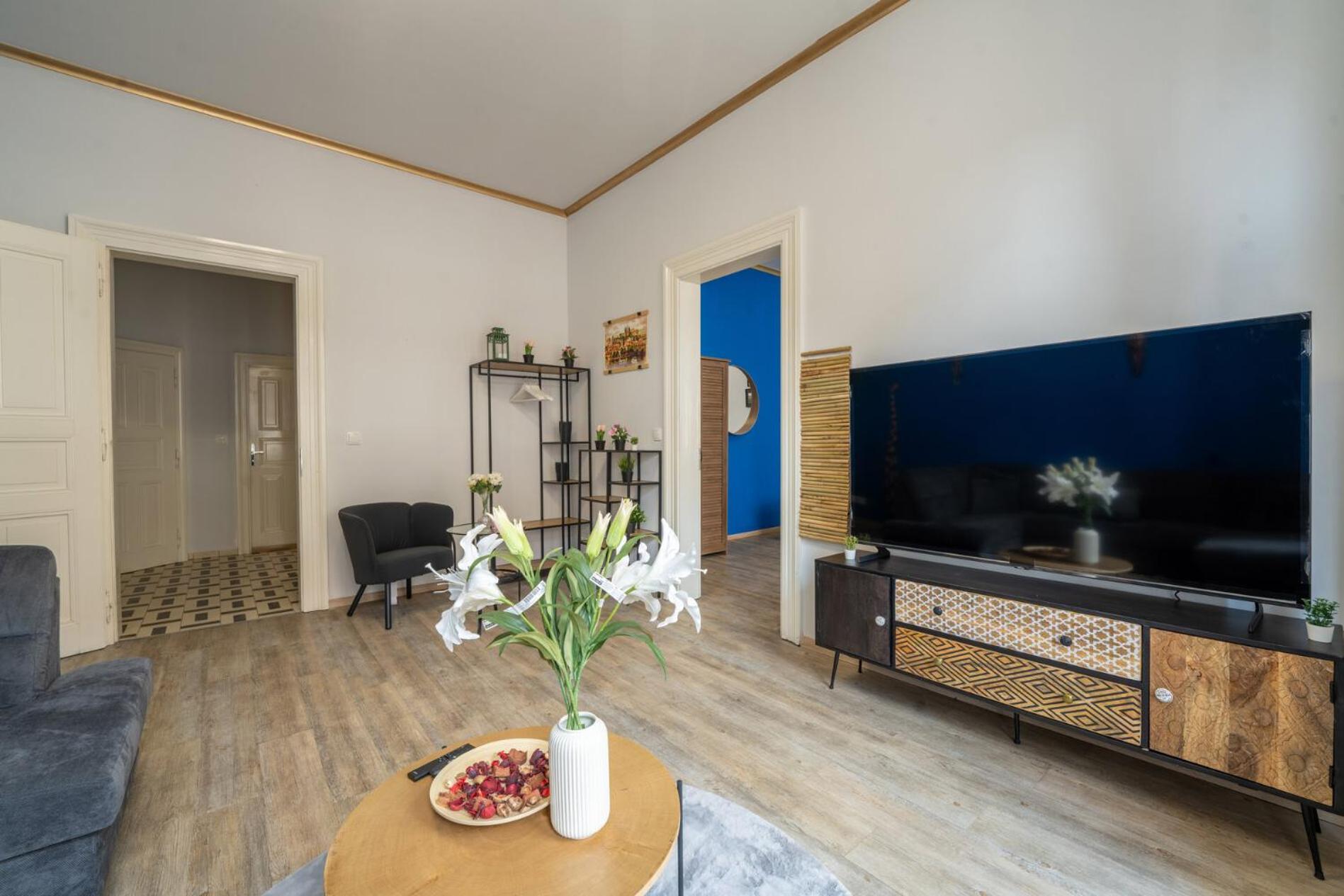 Apartmán Cozy 3-brd Riverside In Center Praha