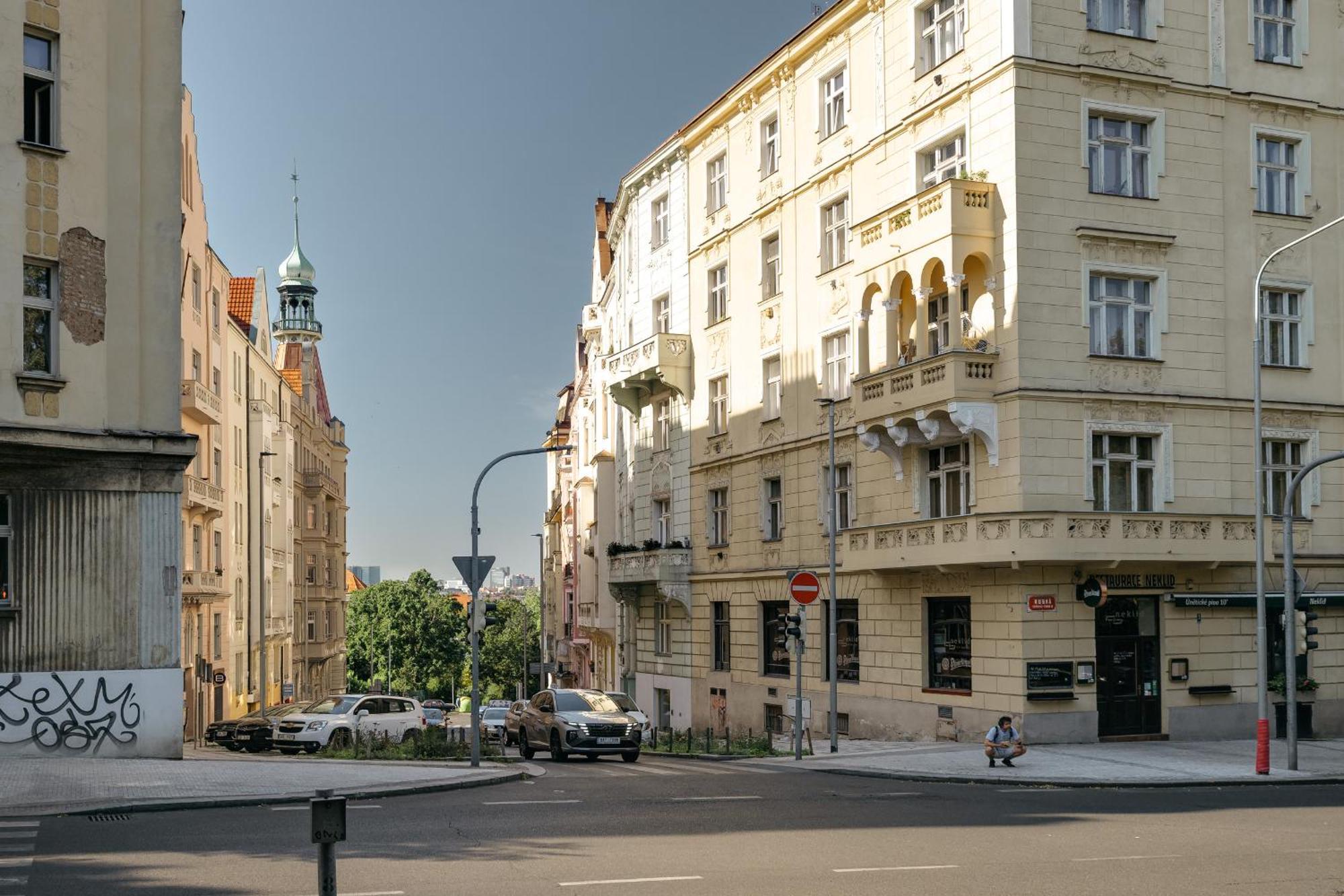 New&modern In Vibrant Area Near Centre! Lägenhet Prag