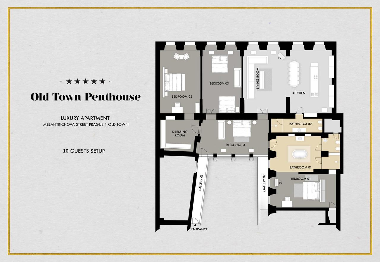 Apartment Celebrities Apt. Old Town Square